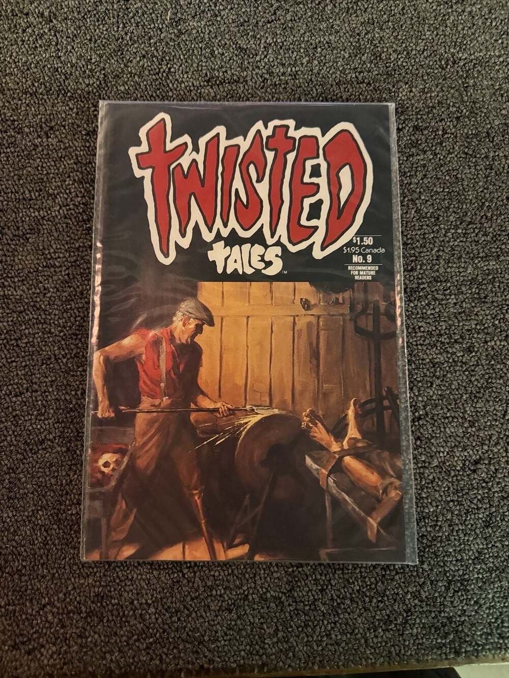 Twisted Tales #9 Pacific Comics Horror Anthology Comic Book